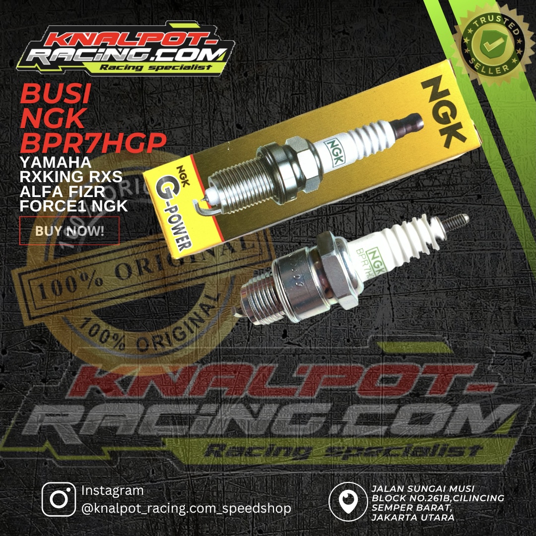 BUSI NGK BPR7HGP YAMAHA RXKING RXS ALFA FIZR FORCE1 NGK